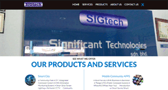 Desktop Screenshot of mail.sigtech.com.my